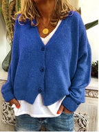 Dorothea - Women's Button-Front Cardigan