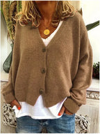 Dorothea - Women's Button-Front Cardigan