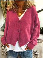 Dorothea - Women's Button-Front Cardigan