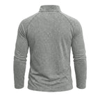Dylan - Men's Quarter-Zip Stand Collar Long Sleeve Shirt 5