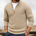 Eddy - Men's High Neck Quarter-Zip Pullover 1
