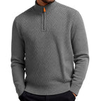 Eddy - Men's High Neck Quarter-Zip Pullover 6