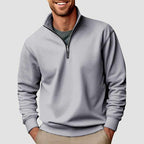 Eduardo - Men's Quarter-Zip Stand Collar Long Sleeve Sweatshirt 5