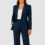 Edwina - Women's Tailored Notched Lapel Suit Set 1