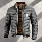 Eladio - Men's Multi-Pocket Zip-Up Puffer Jacket 4