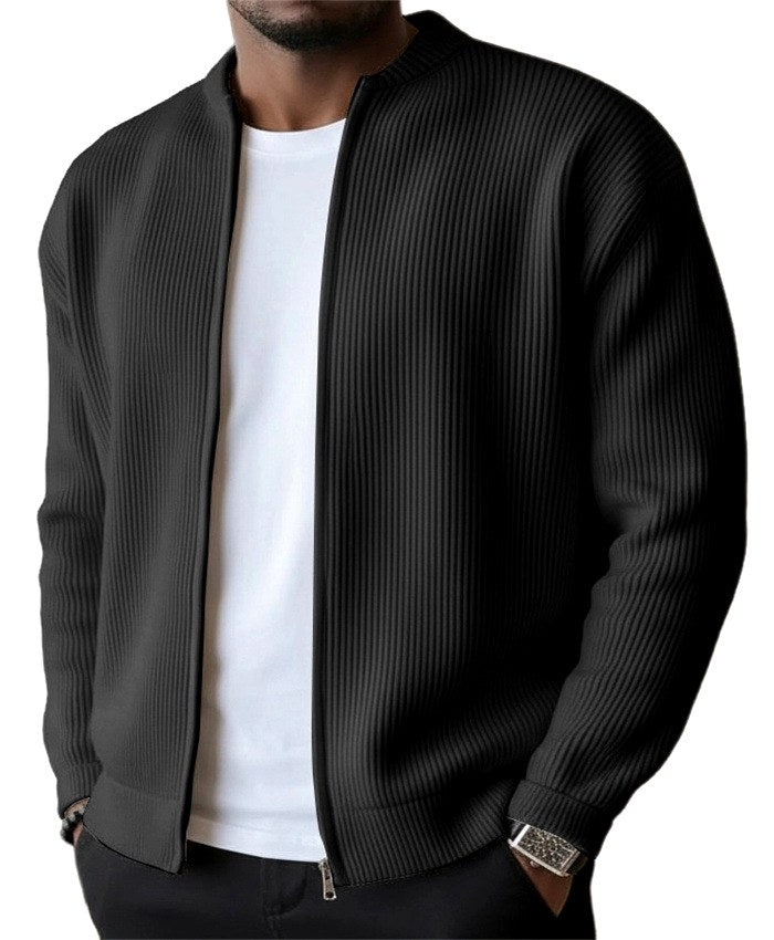 Elden - Men's Corduroy Full Zip Lightweight Cardigan 1