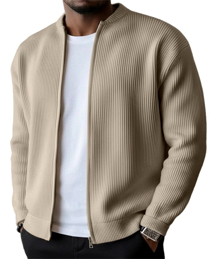 Elden - Men's Corduroy Full Zip Lightweight Cardigan 2
