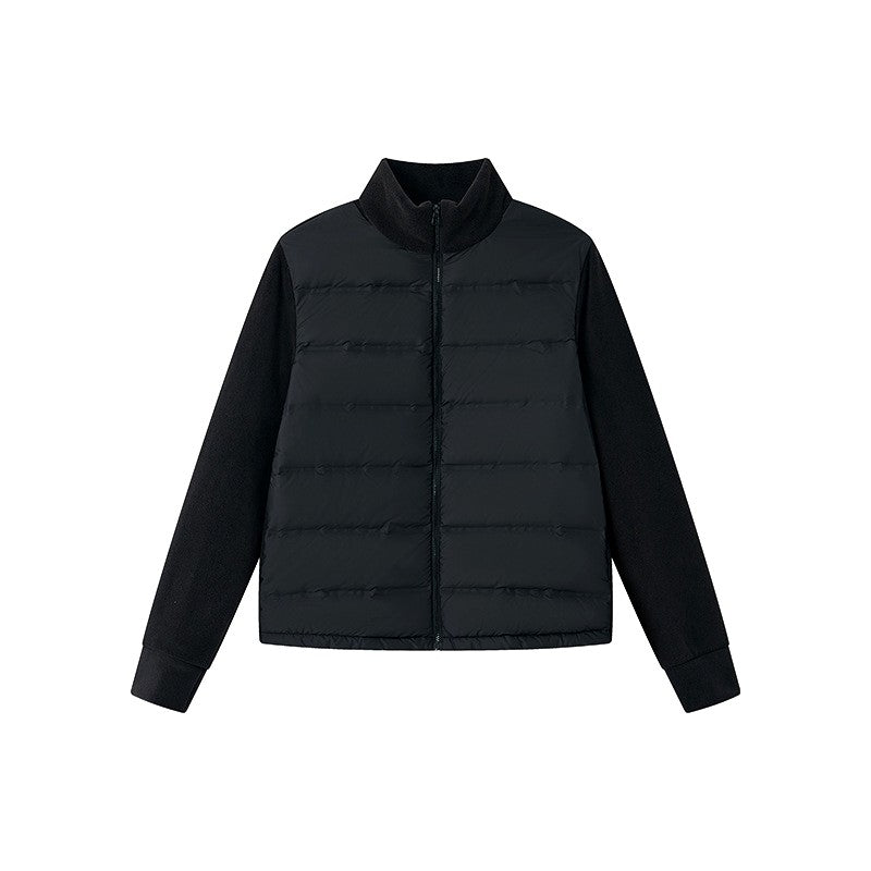 Eliane - Women's Lightweight Down Jacket with Knit Sleeves 5