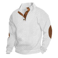 Emmet - Men's Cable-Knit Quarter-Button Fall Sweater 1