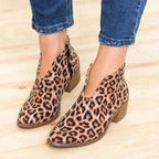 Eveline - Women's Side-Zip Ankle Bootie