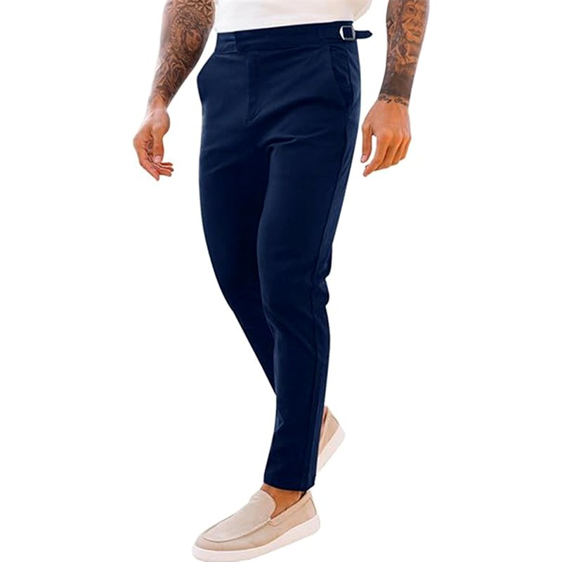 Falco - Men's Tailored Slim Fit Dress Pants 3