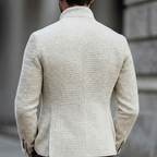 Finnian - Men's Textured Single-Breasted Cardigan