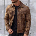 Harrison - Men's Vintage Leather Jacket