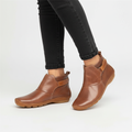 Helena - Women's Leather Ankle Boots