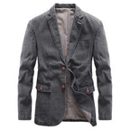 Henry - Men's Denim Blazer Jacket