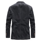 Henry - Men's Denim Blazer Jacket