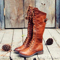 Inara - Women's Equestrian Block Heel Boots 1