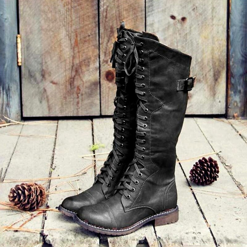 Inara - Women's Equestrian Block Heel Boots 3