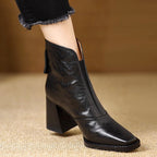 Iona - Women's Square Toe Chelsea Ankle Boots 1