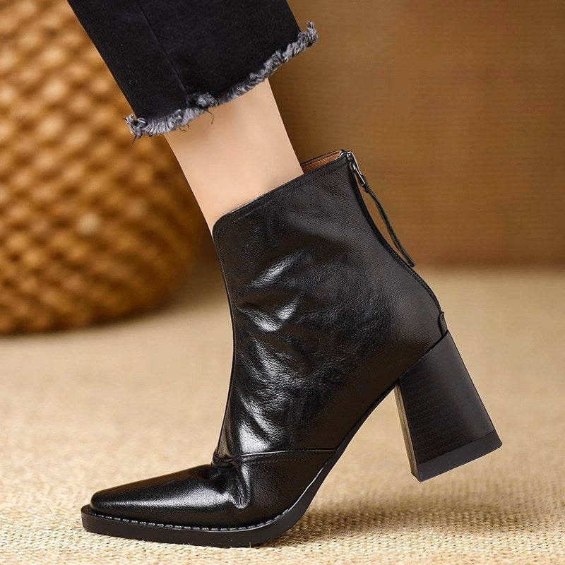 Iona - Women's Square Toe Chelsea Ankle Boots 3