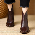 Iona - Women's Square Toe Chelsea Ankle Boots 4