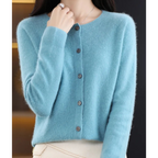 Iris - Women's Cashmere Wool Cardigan