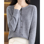 Iris - Women's Cashmere Wool Cardigan