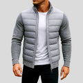 Jack - Men's Quilted Front Full-Zip Jacket with Knit Sleeves 13