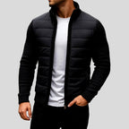 Jack - Men's Quilted Front Full-Zip Jacket with Knit Sleeves 15