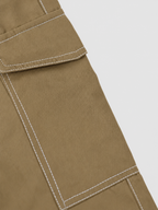 James - Men's Relaxed Cargo Pants with Contrast Topstitching