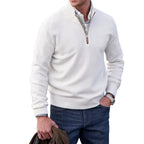 Jasper - Men's Cashmere Quarter-Zip Pullover