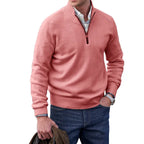 Jasper - Men's Cashmere Quarter-Zip Pullover