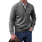 Jasper - Men's Cashmere Quarter-Zip Pullover