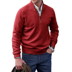 Jasper - Men's Cashmere Quarter-Zip Pullover