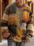 Jasper - Men's Colorblock Crewneck Sweater