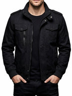 Jordan - Men's Military-Style Work Jacket with Multiple Pockets 3