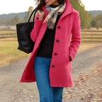 Josefine - Women's Tailored Button-Front Winter Coat