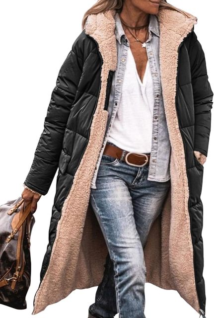 Juniper - Women's Reversible Long Quilted Coat