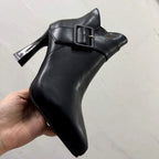Kiana - Women's High Heel Pointed Toe Ankle Boots 4