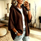 Kirsten - Women's Chunky 3/4 Sleeve Oversized Cardigan 10