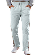 Landon - Men's Side-Stripe Relaxed Wide-Leg Track Pants 5