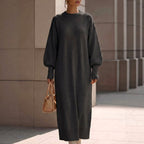 Liv - Women's Oversized Long Knit Sweater Dress 3