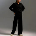 Lucinda - Women's Polo Collar Oversized Matching Set