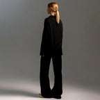 Lucinda - Women's Polo Collar Oversized Matching Set