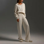 Lucinda - Women's Polo Collar Oversized Matching Set
