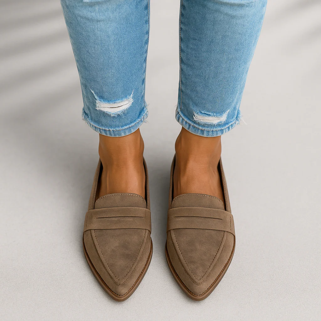 Marguerita - Women's Suede Loafers