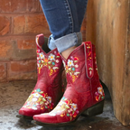 Marguerite - Women's Embroidered Cowboy Boots