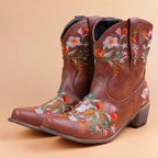 Marguerite - Women's Embroidered Cowboy Boots