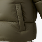 Marlowe - Women's Quilted Hooded Puffer Jacket with Mock Neck