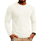 Nathan - Men's Geometric Textured Crew Neck Shirt 3